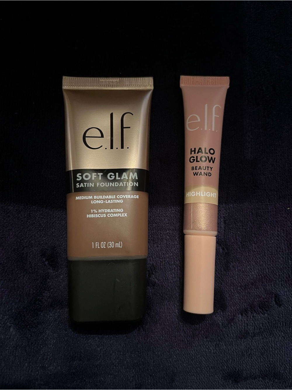 Soft Glam Satin Foundation & Halo Glow Highlight